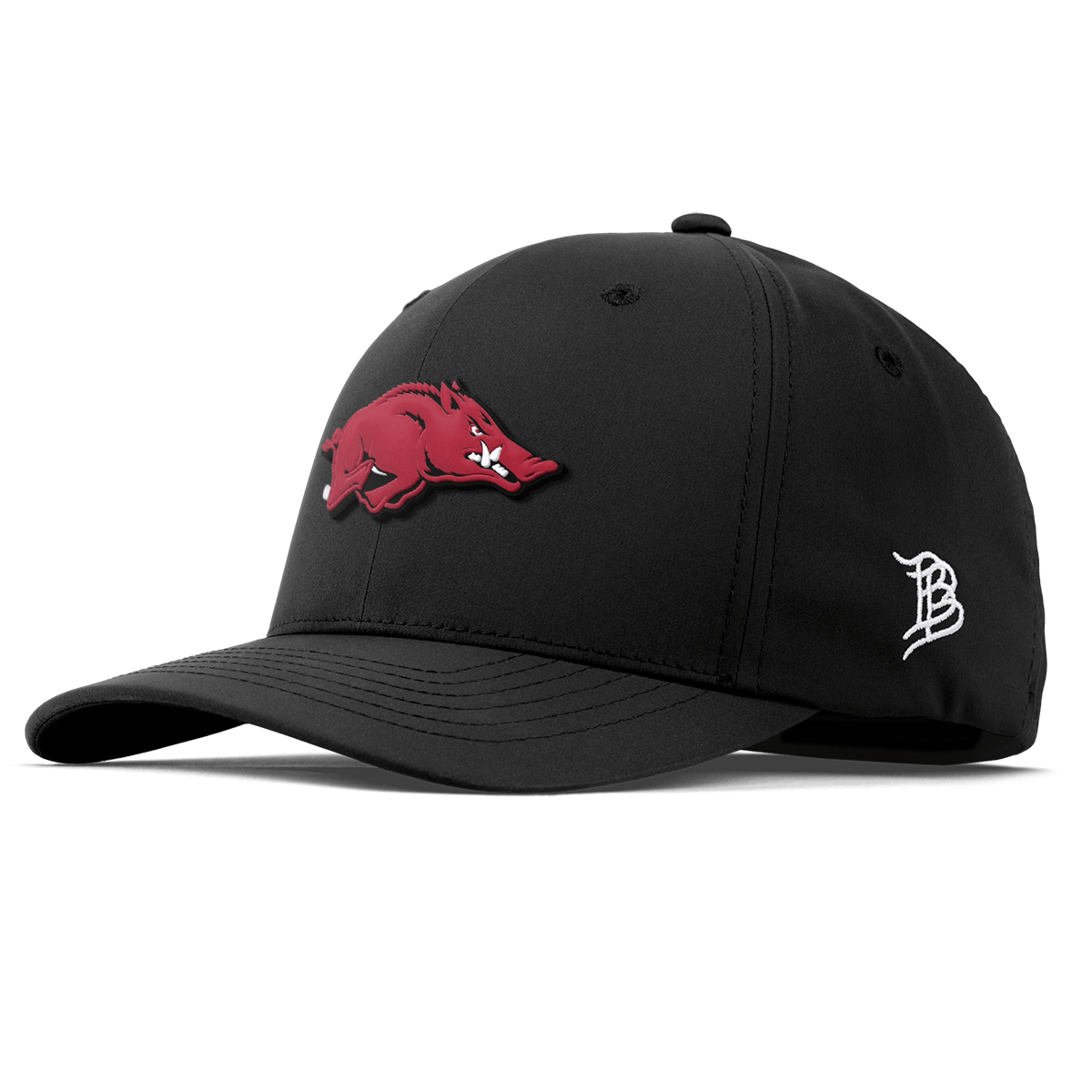 University of Arkansas "Arkansas Team Logo" Flexfit Performance Fitted Black