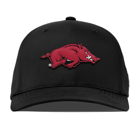 University of Arkansas "Arkansas Team Logo" Flexfit Performance Fitted Black