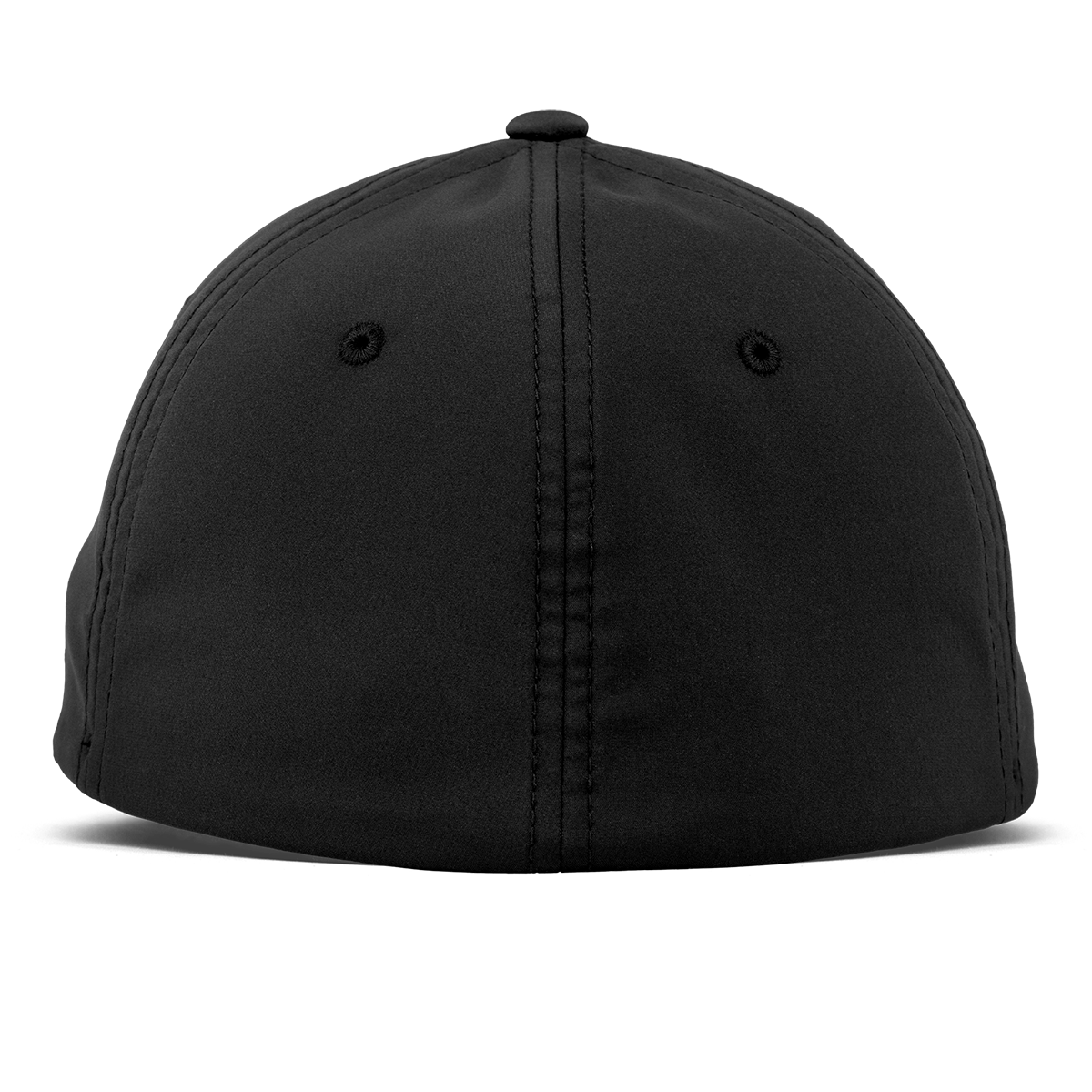 Bare Flexfit Performance Fitted Back Black