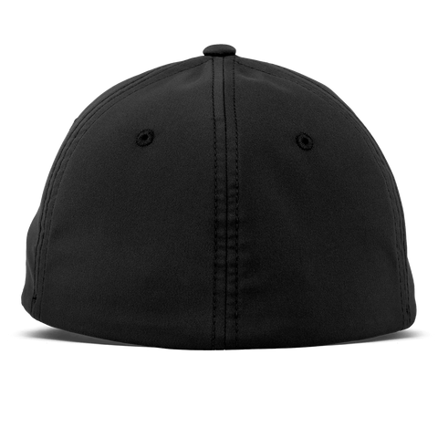 Old Glory Stealth Flexfit Performance Fitted Back Black