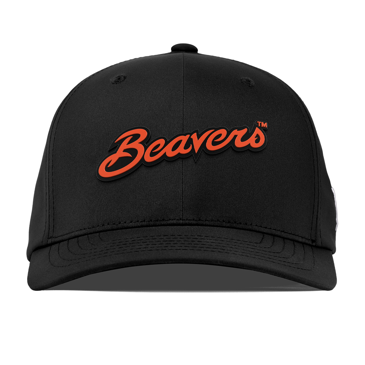 Oregon State University "Beavers Script" Flexfit Performance Fitted Black
