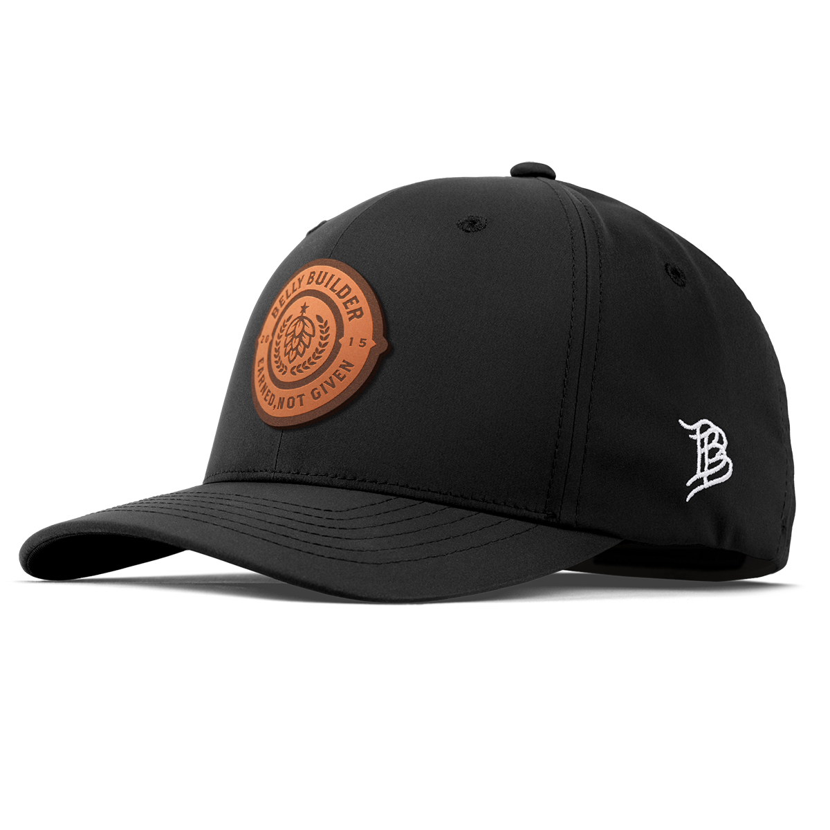 Belly Builder Flexfit Performance Fitted Black