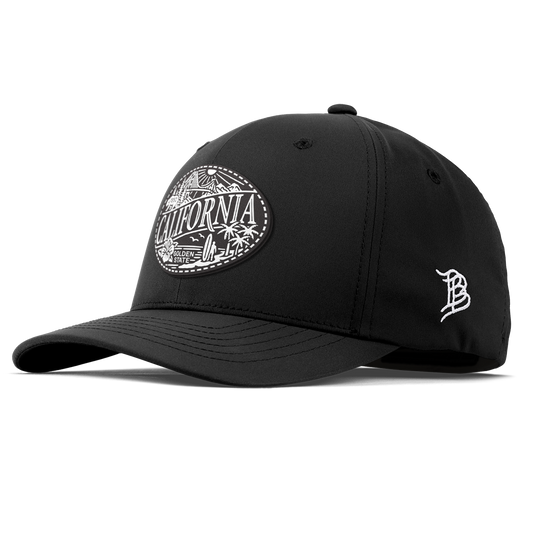 California Traveler Flexfit Performance Fitted Black
