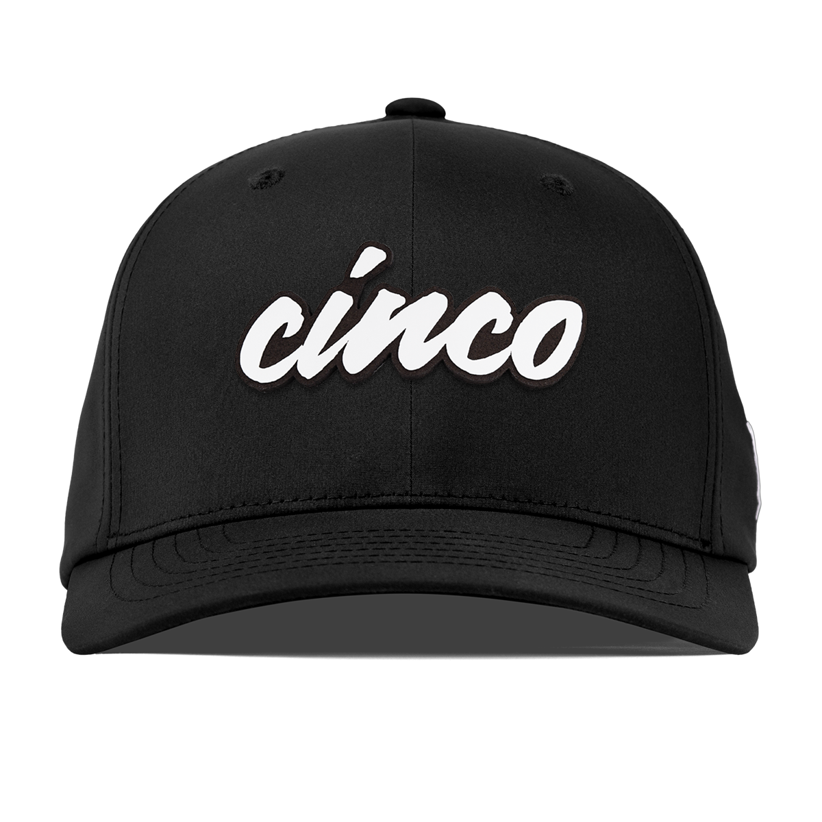 Cinco Script Flexfit Performance Fitted Black