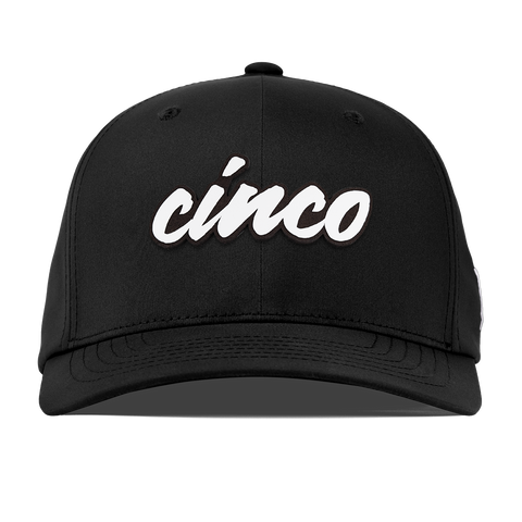 Cinco Script Flexfit Performance Fitted Black