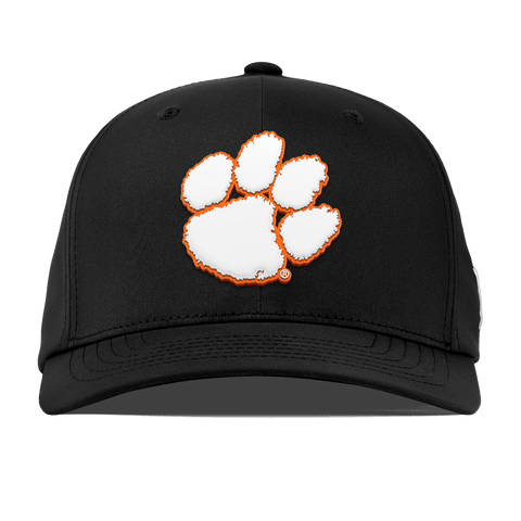 Clemson University "Clemson Tigers Paw" Flexfit Performance Fitted Black