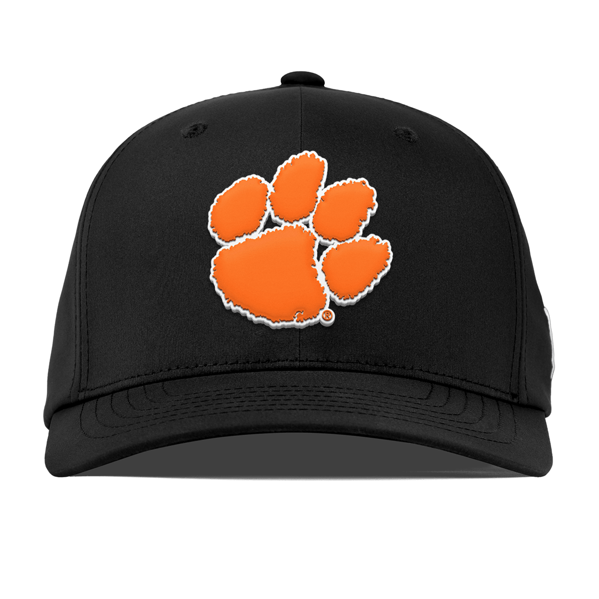 Clemson University "Clemson Tiger Paw" Flexfit Performance Fitted Black