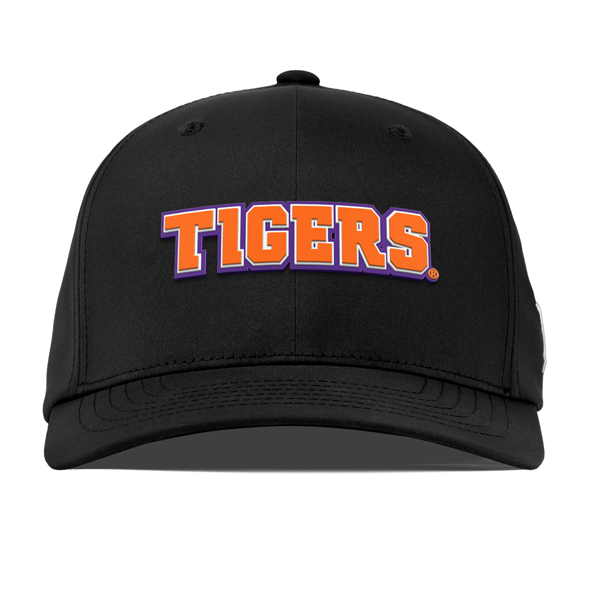Clemson University "Clemson Tigers Block" Flexfit Performance Fitted Black