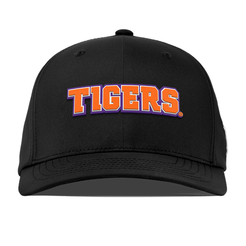 Clemson University "Clemson Tigers Block" Flexfit Performance Fitted Black