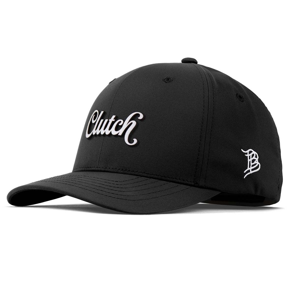 Clutch Script Flexfit Performance Fitted Black