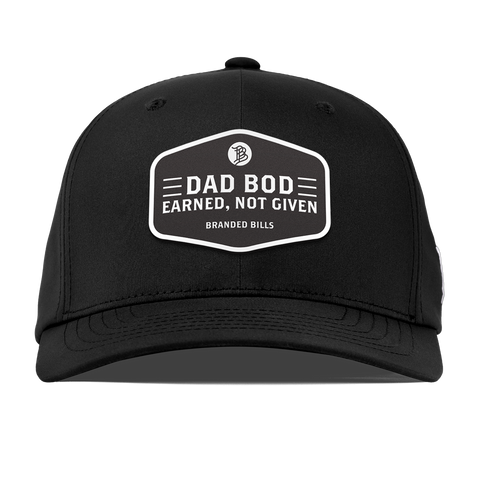 Dad Bod Flexfit Performance Fitted Black