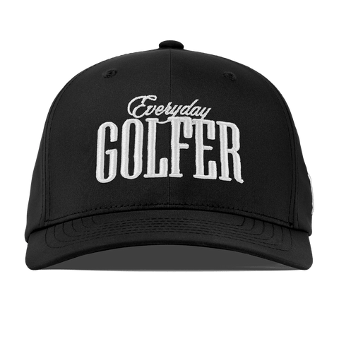 Everyday Golfer Flexfit Performance Fitted Black