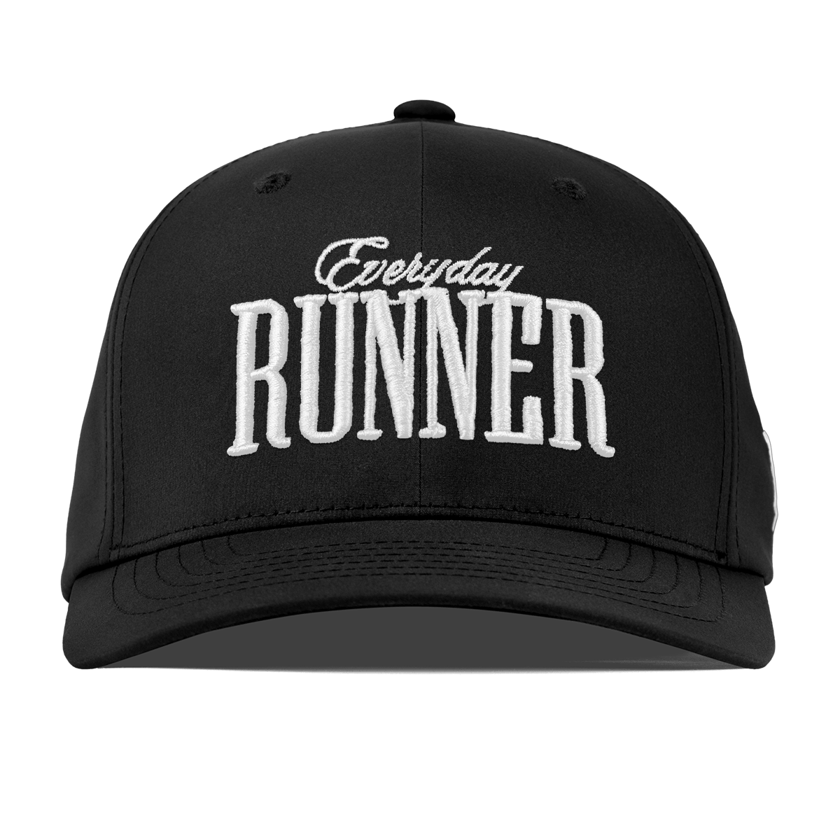 Everyday Runner Flexfit Performance Fitted Black