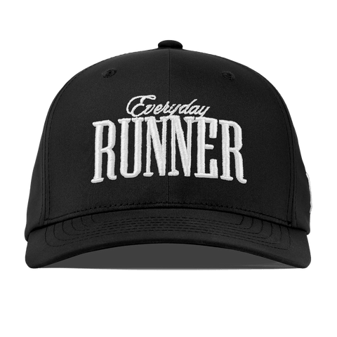 Everyday Runner Flexfit Performance Fitted Black