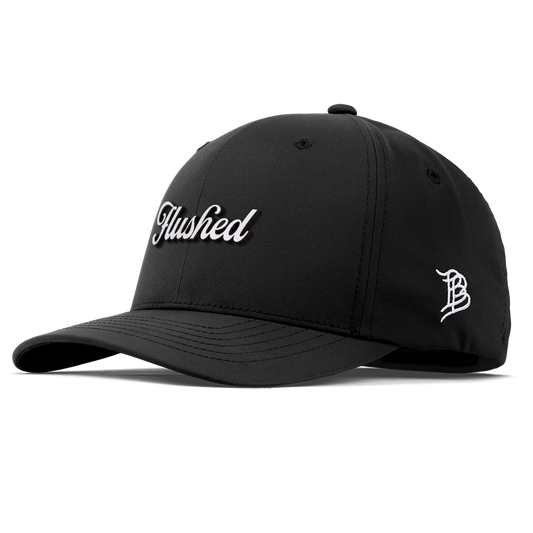 Flushed Script Flexfit Performance Fitted Black