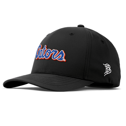 University of Florida "Gator Script" Flexfit Performance Fitted Black