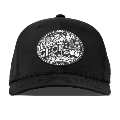 Georgia Traveler Flexfit Performance Fitted Black