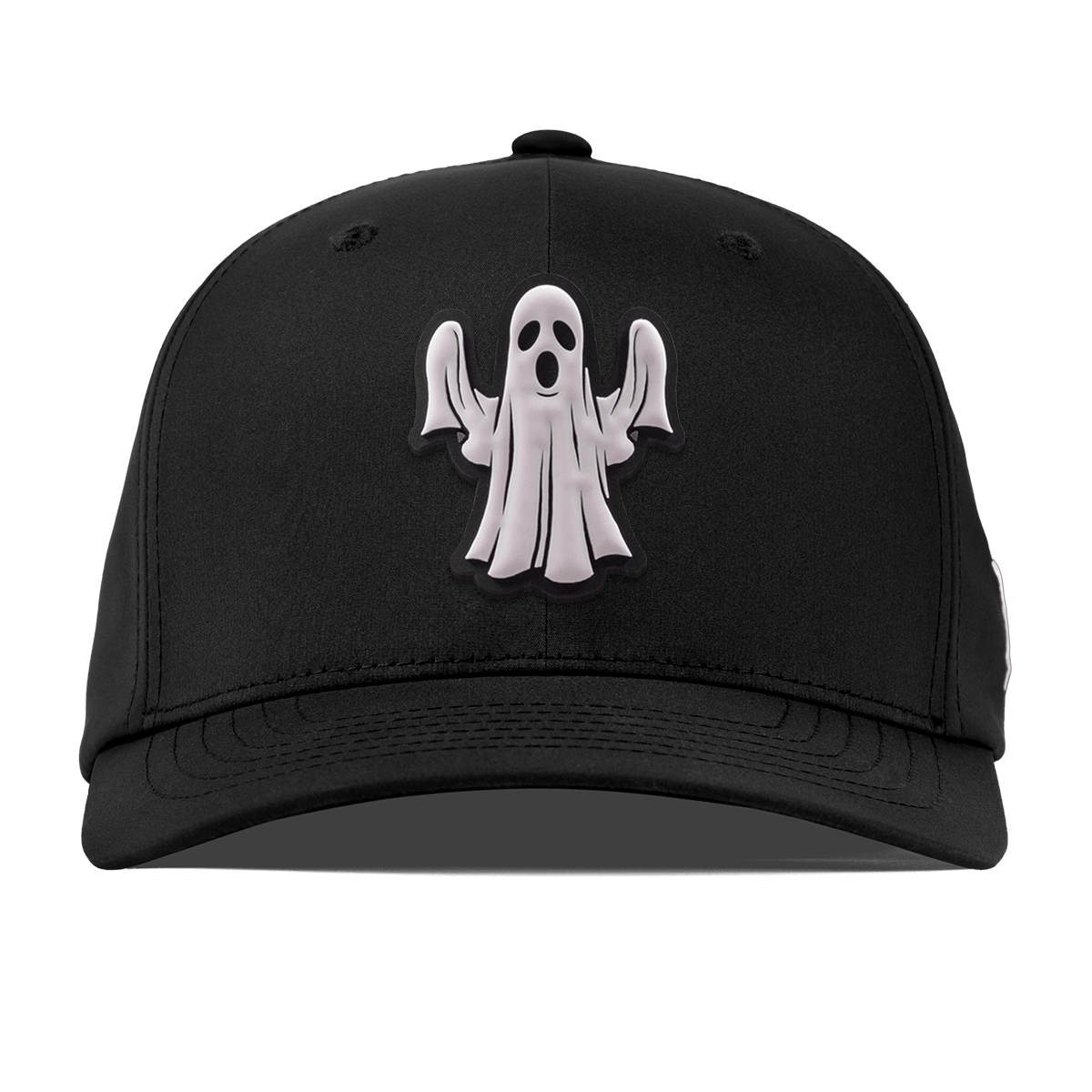 Ghostly PVC Flexfit Performance Fitted Black