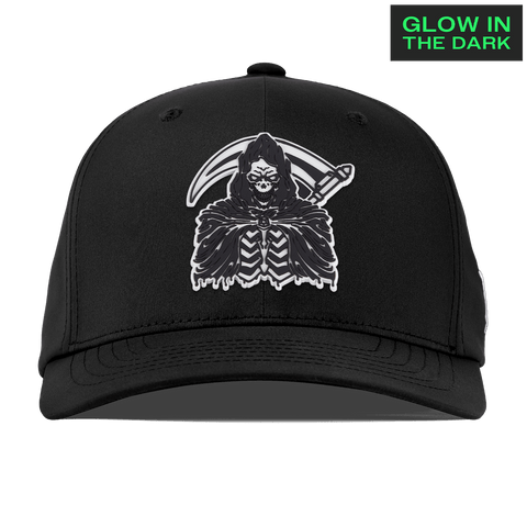Grim Reaper Glow Flexfit Performance Fitted Black