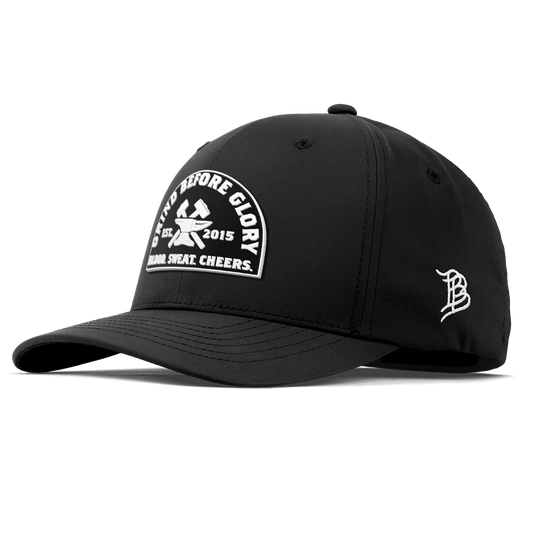 Grind Before Glory Flexfit Performance Fitted Black