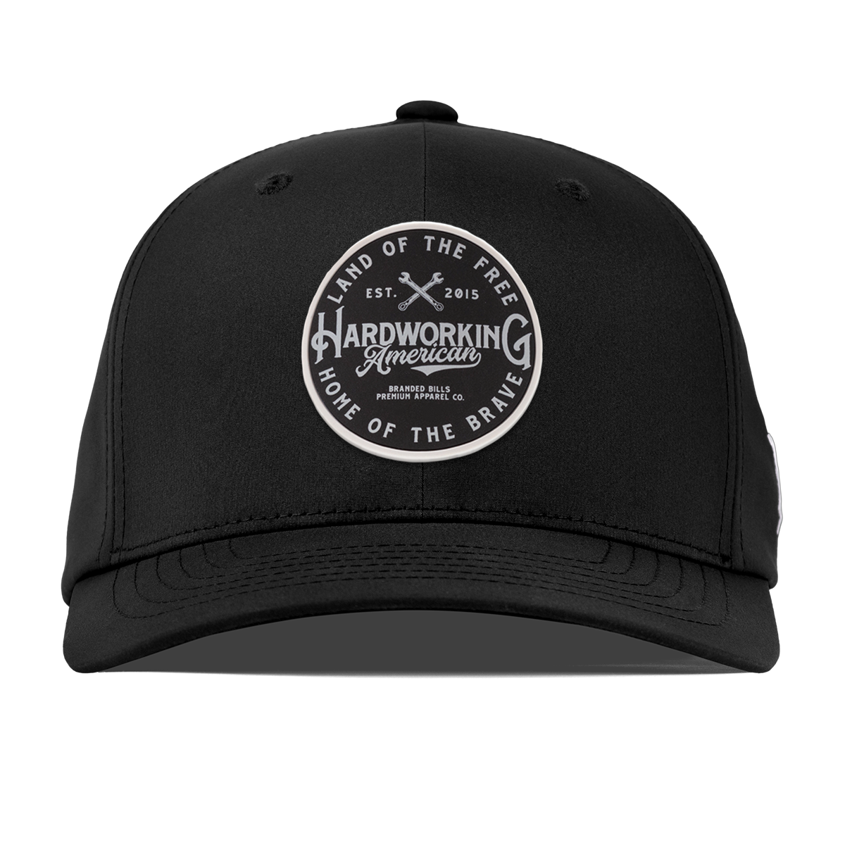 Hardworking PVC Flexfit Performance Fitted Black