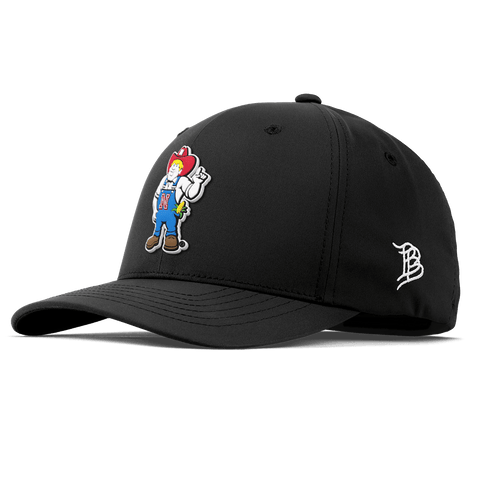 University of Nebraska "Herbie" Flexfit Performance Fitted Black