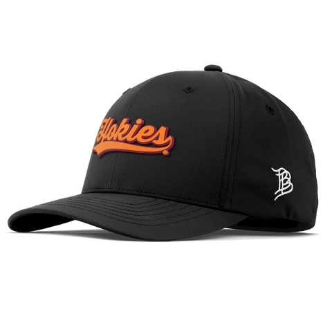 Virginia Tech University "Hokies Script" Flexfit Performance Fitted Black