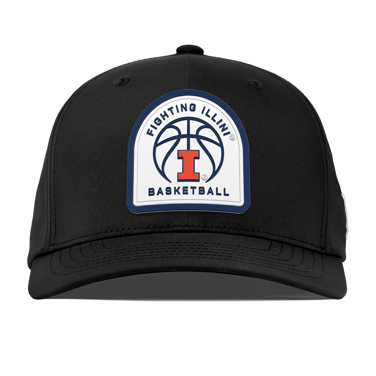 University of Illinois "Illinois Basketball" FlexFit Performance Fitted Black
