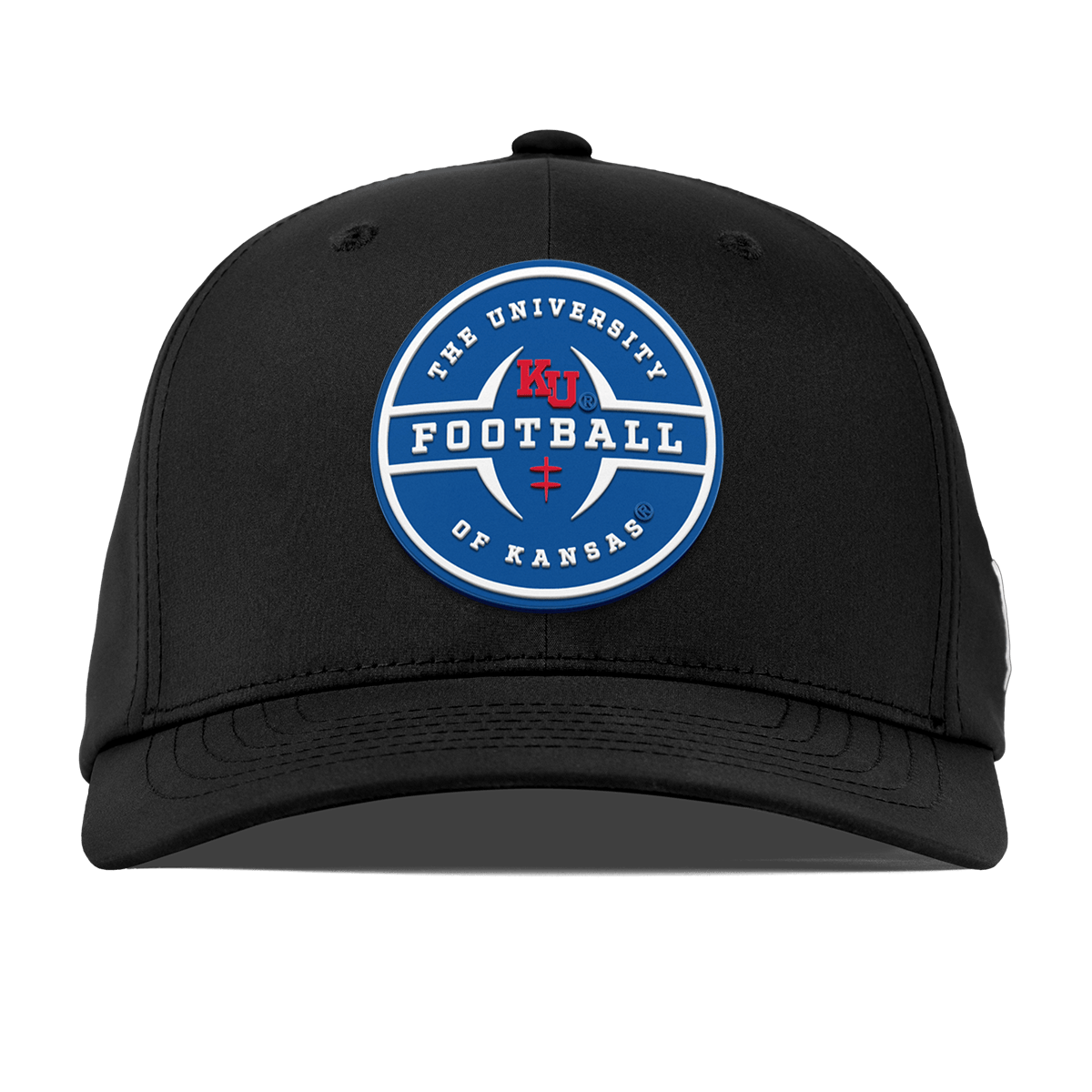 University of Kansas "Kansas Football Legacy" Flexfit Performance Fitted Black
