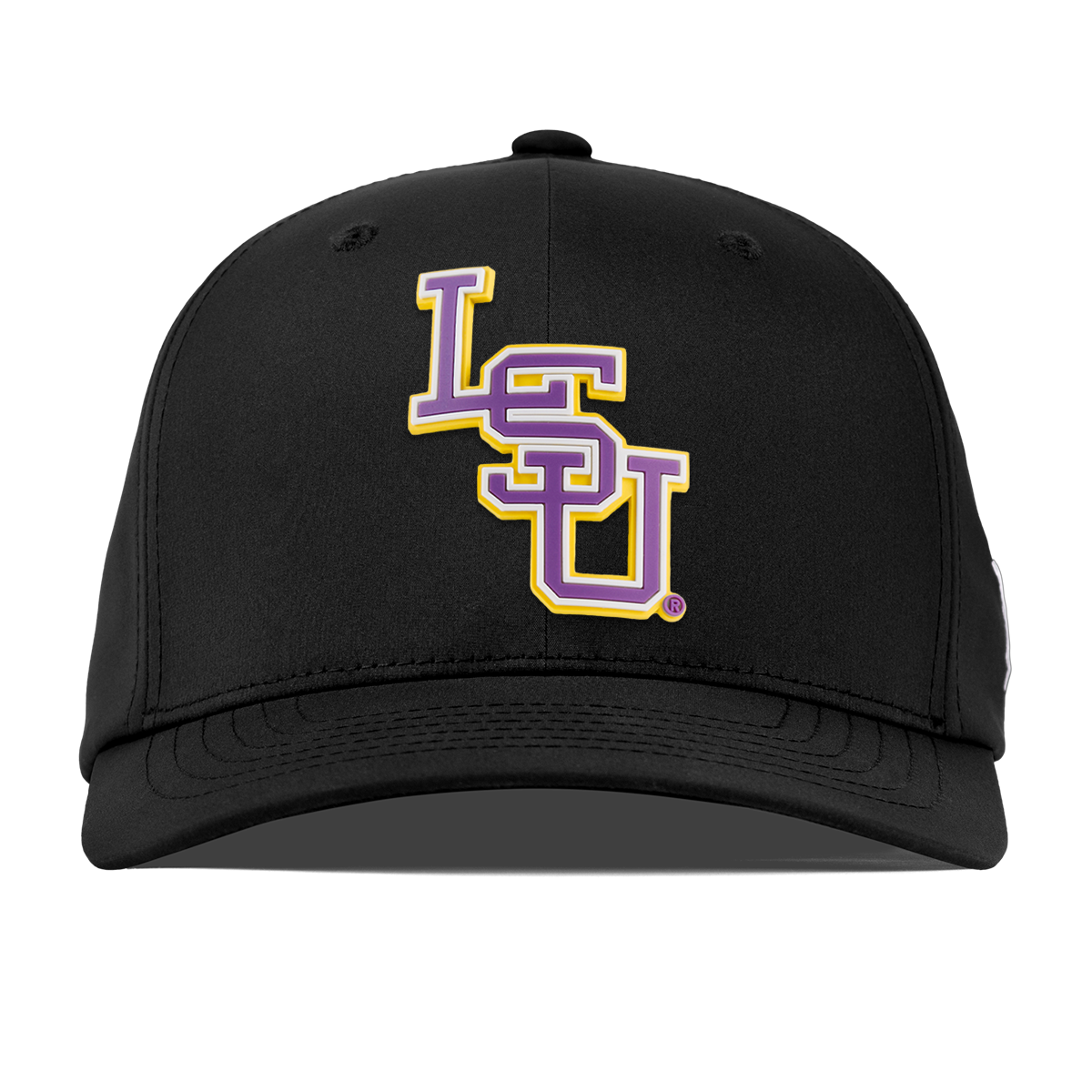 Louisiana State University "LSU Baseball Purple" Flexfit Performance Fitted Black