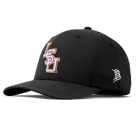 Louisiana State University "LSU Baseball White" Flexfit Performance Fitted Black