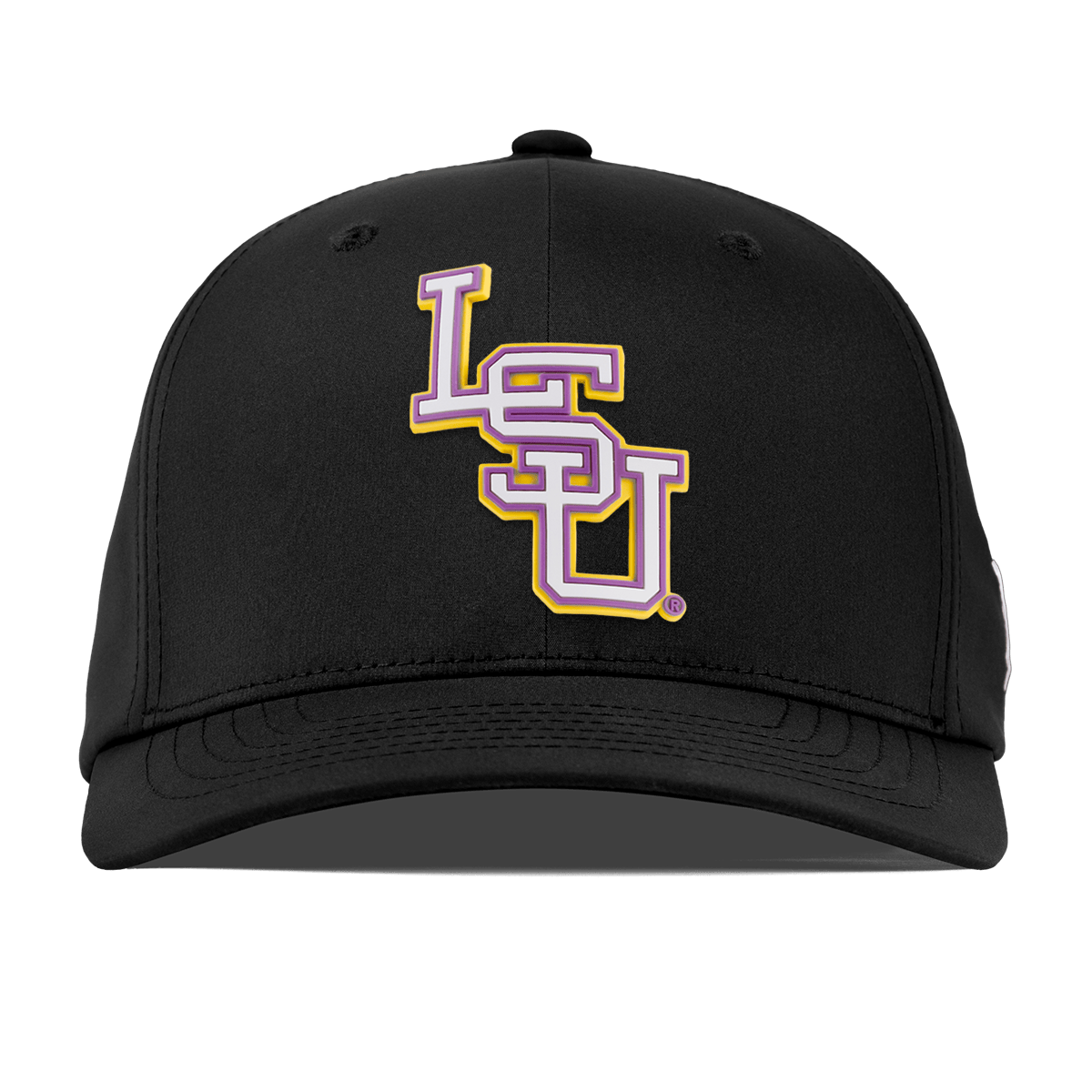 Louisiana State University "LSU Baseball White" Flexfit Performance Fitted Black