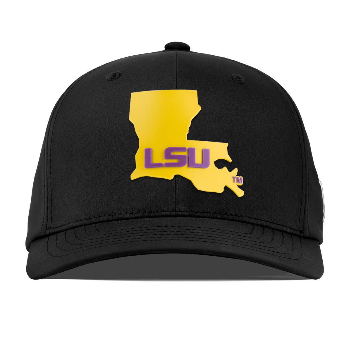 Louisiana State University "LSU Gold State" Flexfit Performance Fitted Black