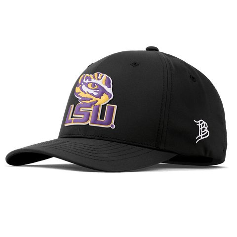 Louisiana State University "LSU Tiger Eye" Flexfit Performance Fitted Black
