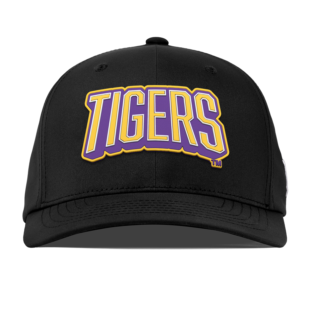 Louisiana State University "LSU Tigers Block" Flexfit Performance Fitted Black