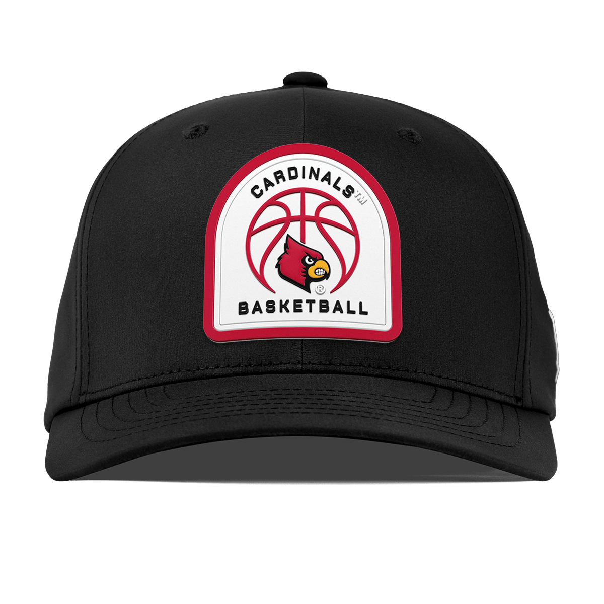 University of Louisville "Louisville Basketball" Flexfit Performance Fitted Black