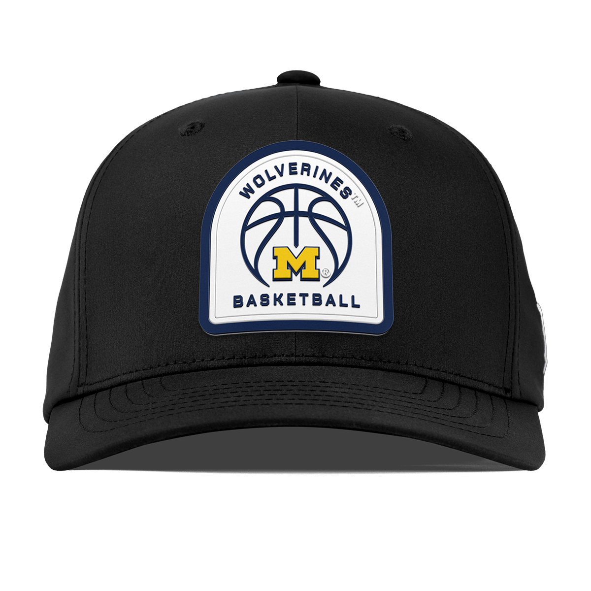 University of Michigan "Michigan Basketball" Flexfit Performance Fitted Black