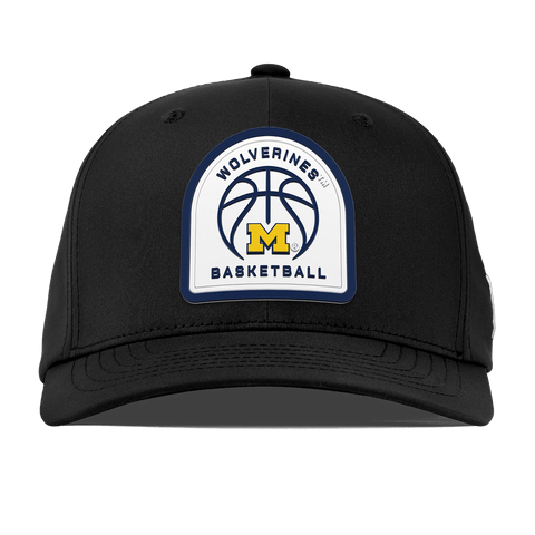 University of Michigan "Michigan Basketball" Flexfit Performance Fitted Black