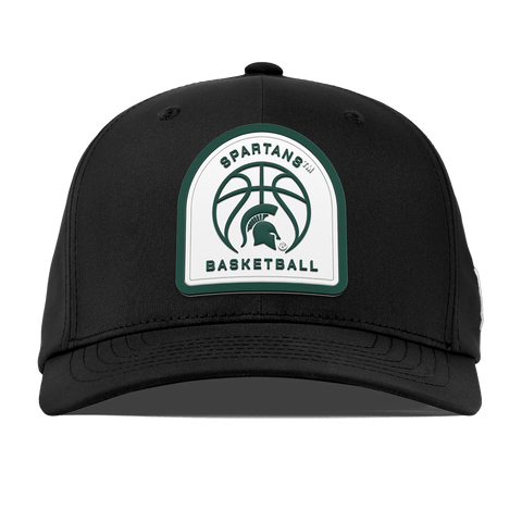 Michigan State University "Michigan State Basketball" Flexfit Performance Fitted Black