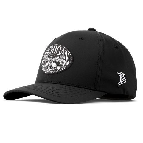 Michigan Traveler Flexfit Performance Fitted Black