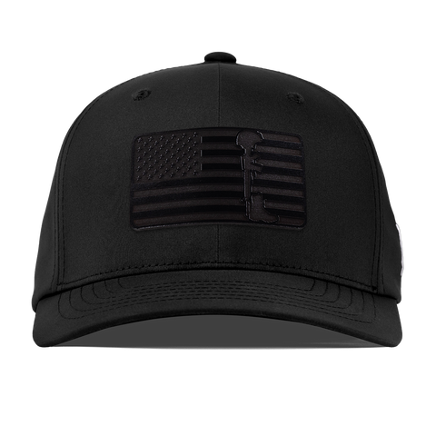 Midnight Memorial Flexfit Performance Fitted Black