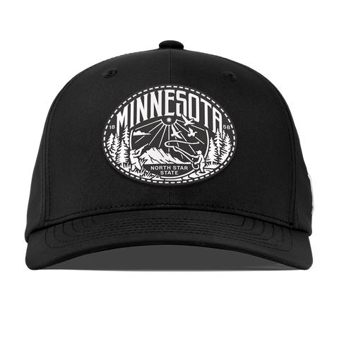 Minnesota Traveler Flexfit Performance Fitted Black