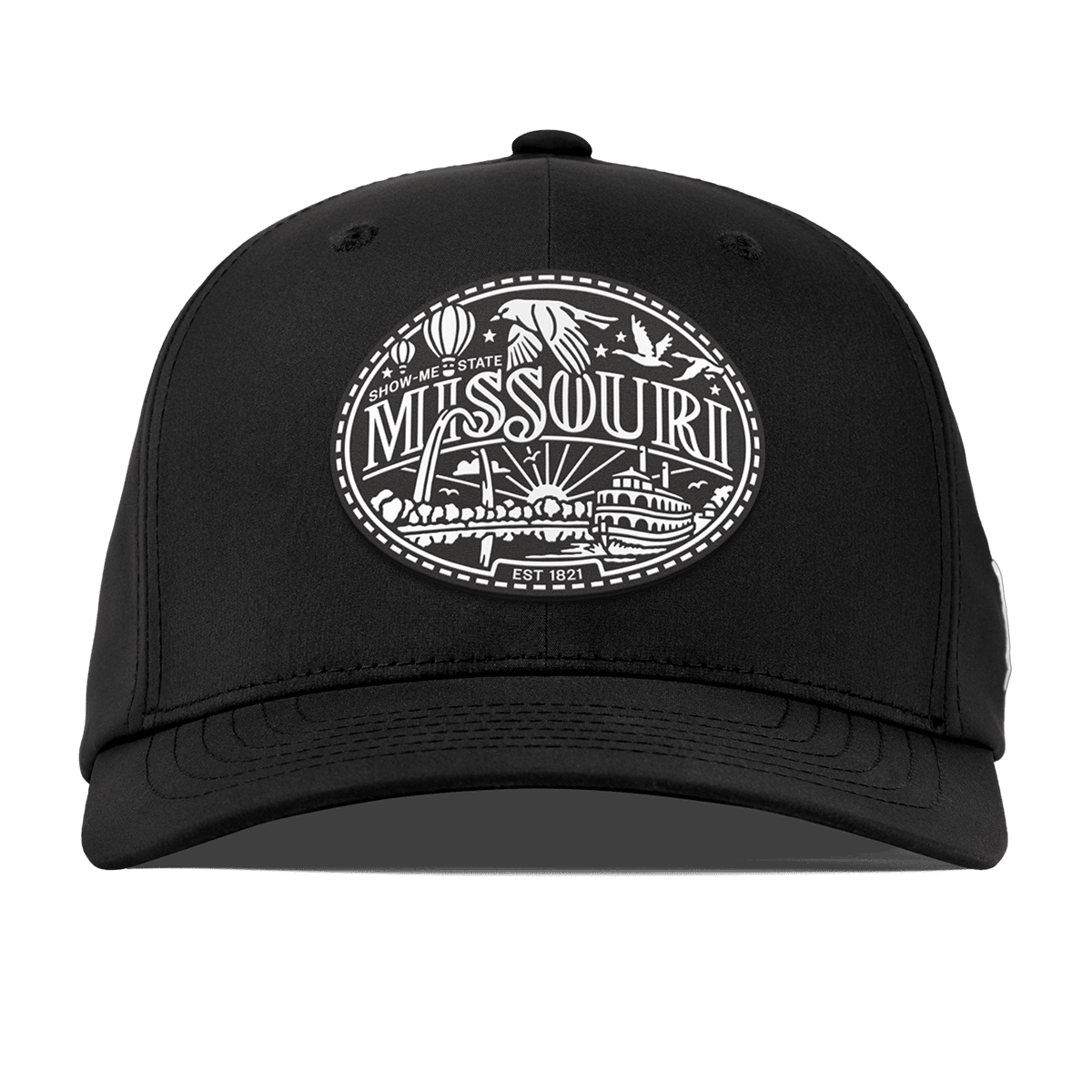 Missouri Traveler Flexfit Performance Fitted Black