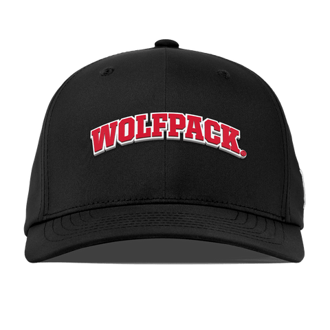 North Carolina State "NC State Wolfpack" Flexfit Performance Fitted Black