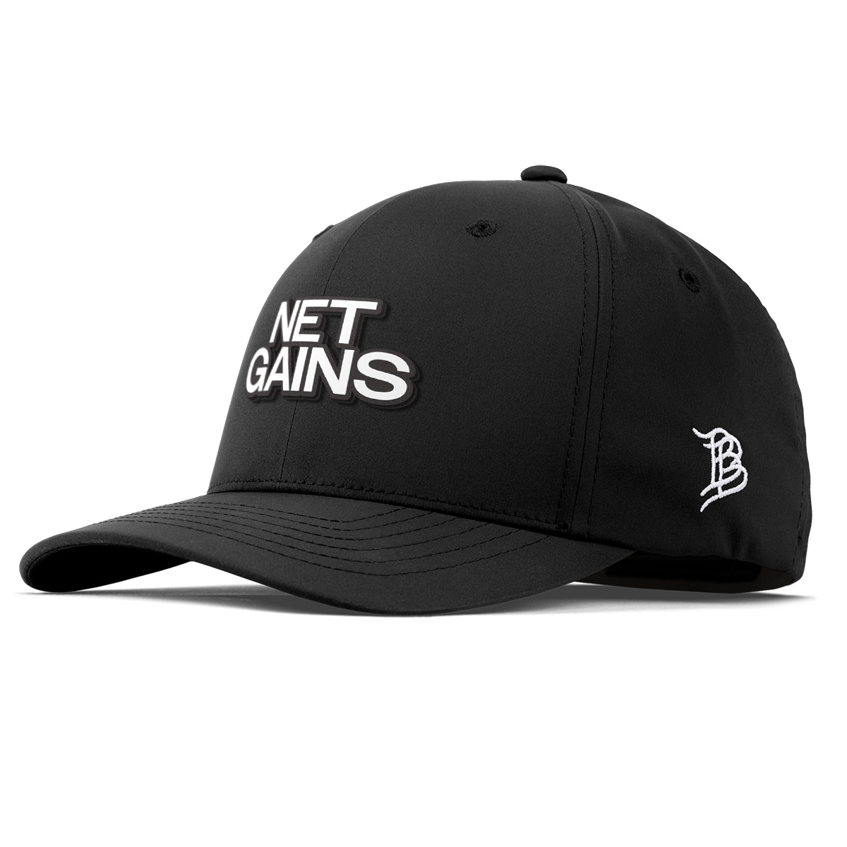 Net Gains Flexfit Performance Fitted Back Black
