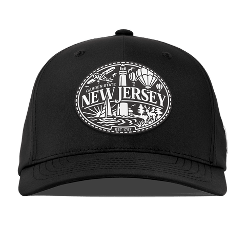 New Jersey Traveler Flexfit Performance Fitted Black