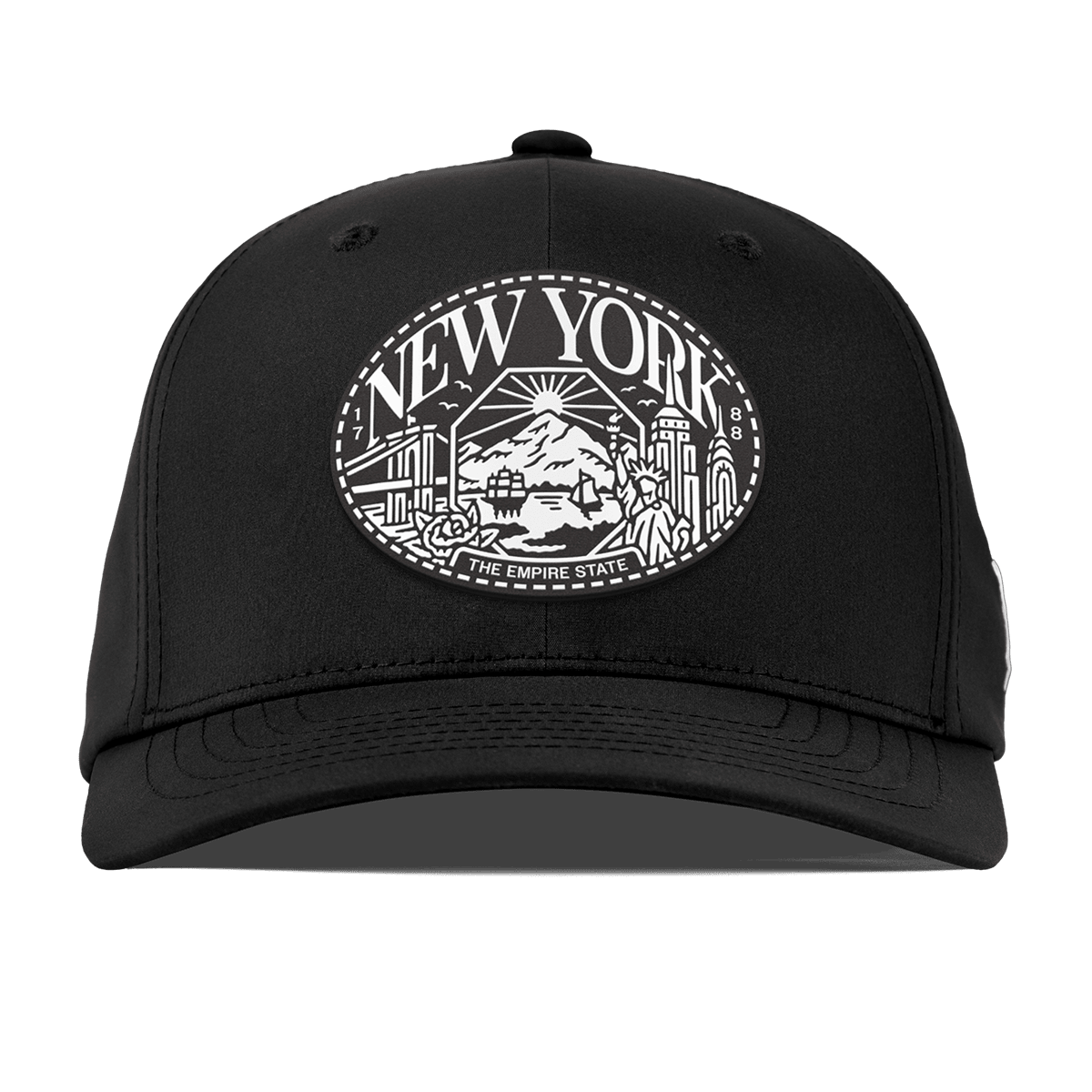 New York Traveler Flexfit Performance Fitted Black