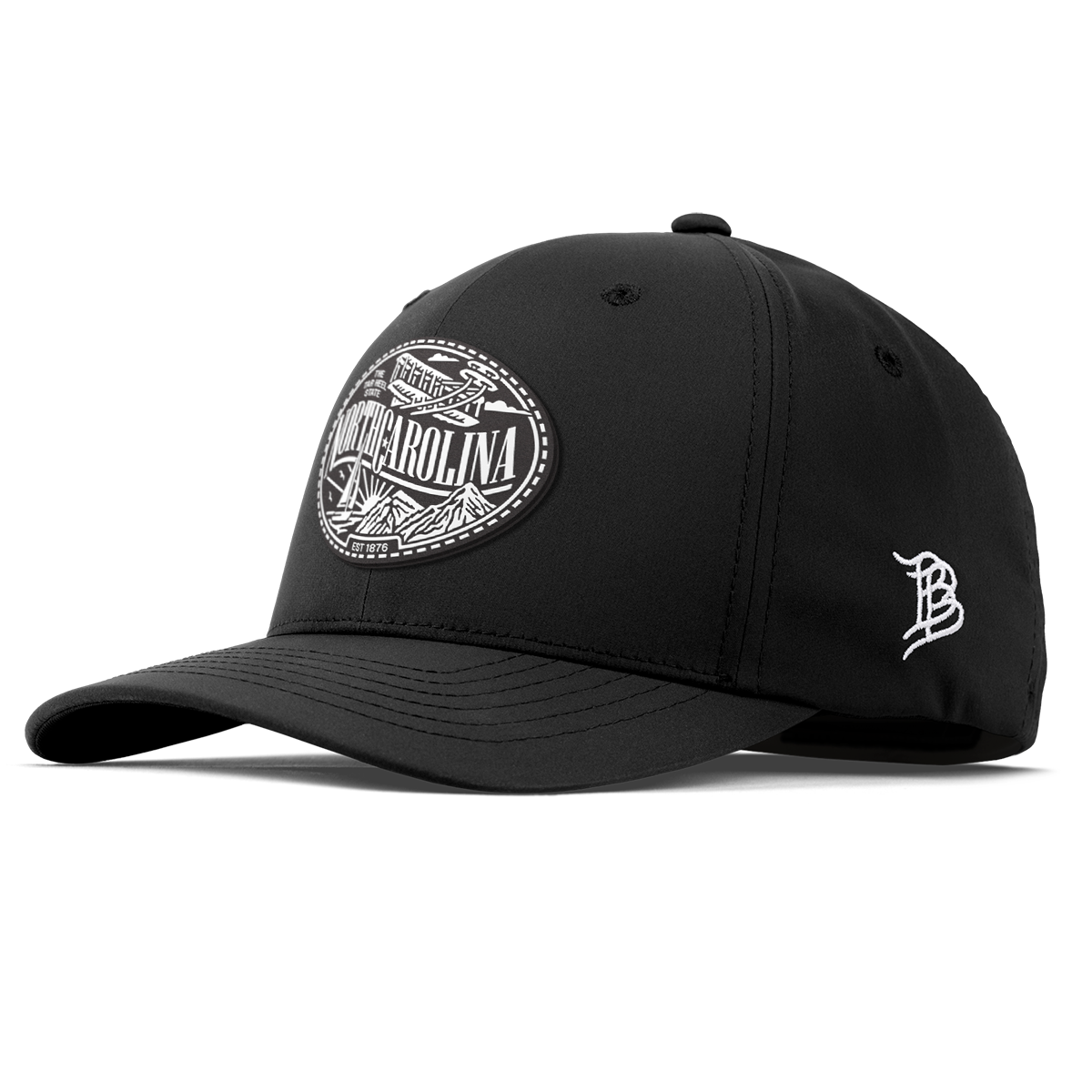 North Carolina Traveler Flexfit Performance Fitted Black