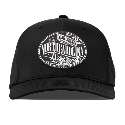 North Carolina Traveler Flexfit Performance Fitted Black