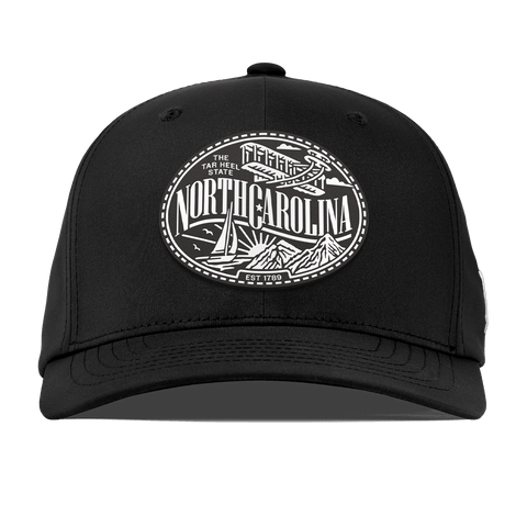 North Carolina Traveler Flexfit Performance Fitted Black